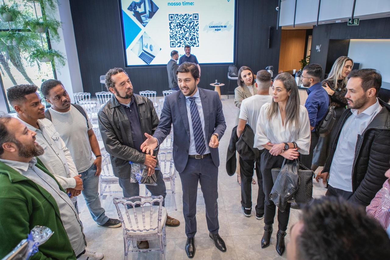 Networking em evento XP